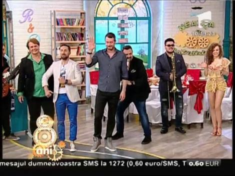 Frumos! Dani Oțil, Răzvan Simion & echipa de la Neatza, moment muzical fără precedent