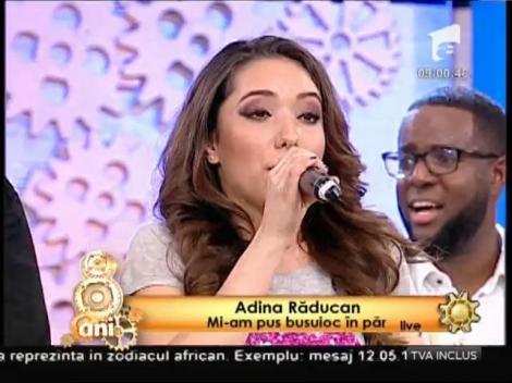 Adina Răducan - ”Mi-am pus busuioc în păr”