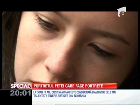 Special! Portretul fetei care face portrete