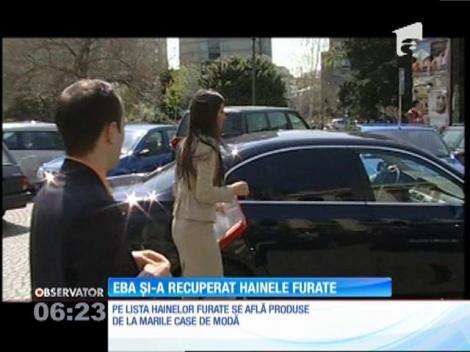 Elena Băsescu și-a recuperat hainele furate