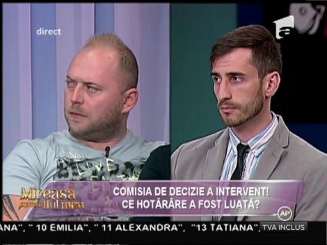 Comisia de decizie de la "Mireasă pentru fiul meu" a intervenit  după ce Eduard şi Cătălin aproape că s-au luat la bătaie. Uite ce decizie usturătoare s-a luat