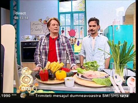 Recomandarea lui Vlăduț: ”Paste pentru prieteni” cu două tipuri de pește, o rețeta delicioasă