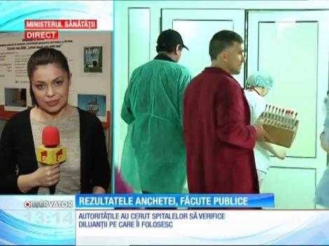 Parchetul General a început urmărirea penală în cazul dezinfectanţilor diluaţi din spitale