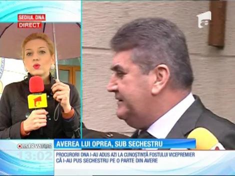 Averea fostul ministru de Interne, Gabriel Oprea, sub sechestru