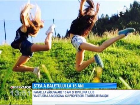 O adolescentă româncă, stea a baletului la 15 ani