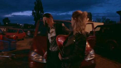 Roby Roberto şi iubita sa, Daniela, la cumpărături