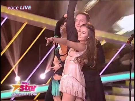 Show TOTAL la Next Star! Bianca Ionescu a cântat și a dansat sublim în Finala de Popularitate