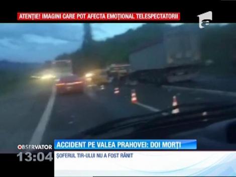 Doi oameni au murit într-un accident violent de pe Valea Prahovei