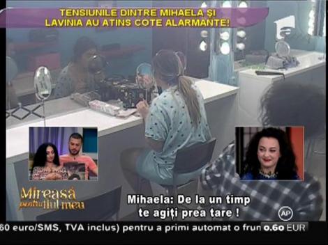 Tensiunile dintre Mihaela şi Lavinia au atins cote alarmante!