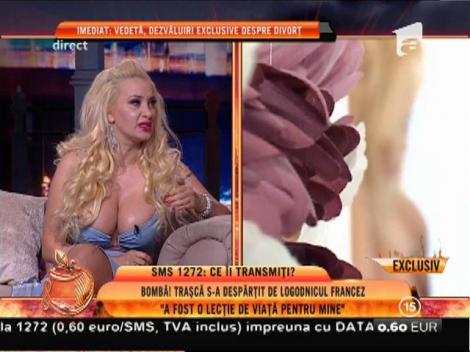 Simona Traşcă: "M-a şocat felul în care ne-am despărţit"