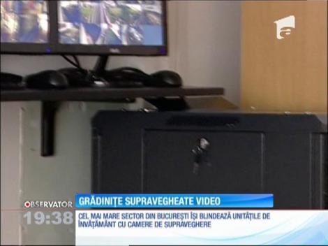 Cel mai mare sector din Bucureşti îşi blindează unităţile de învăţământ cu camere de supravegere