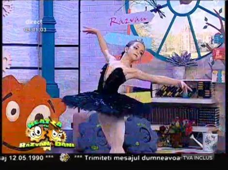 Fetițele de Duo Variation, spectacol de balet la ”Neatza”