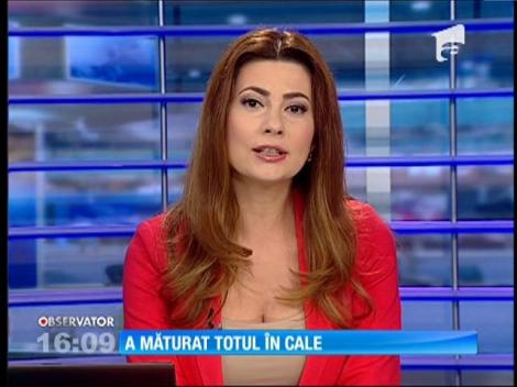 Un TIR scăpat de sub control a măturat mai multe case, în localitatea buzoiană Spătaru