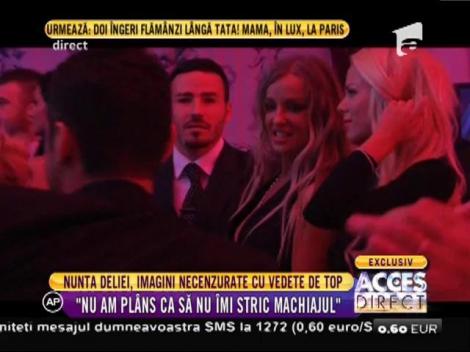 TREBUIE să le vezi! Imagini necenzurate cu vedete de top la nunta Deliei!