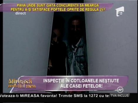 Inspecție în cotloanele neștiute ale casei fetelor!