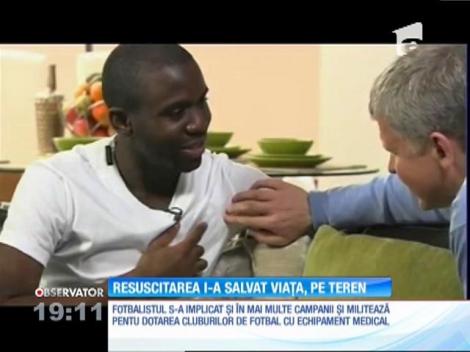 Intervenţia rapidă şi corectă i-a salvat viaţa fotbalistului Fabrice Muamba, în 2012