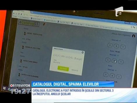 Catalogul electronic a început să dea roade! Absenţele au scăzut cu mai bine de 30%
