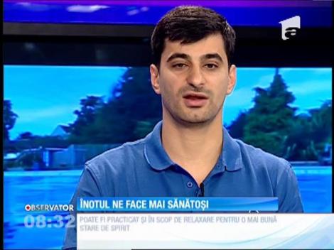 Înotul ne face mai sănătoşi