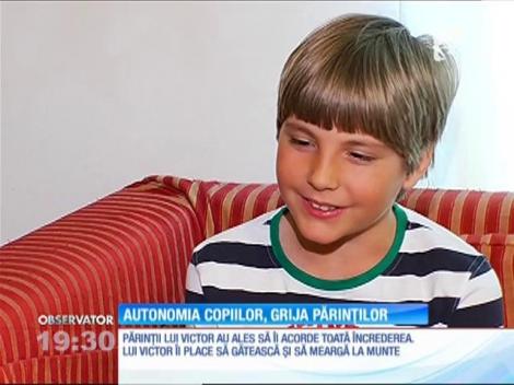 Doar unul din 10 copii români are parte de autonomie din partea părinţilor