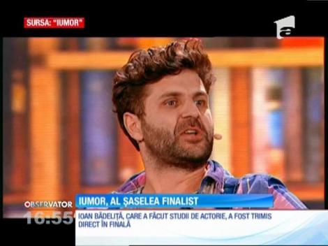 Ioan Bădeliţă este cel de-al șaselea finalist al show-ului IUmor
