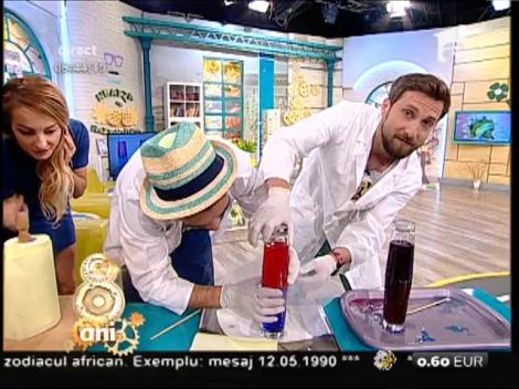 Nenea Einstein, unde ești ca să-i vezi? Răzvan şi Dani s-au pus pe experimentat
