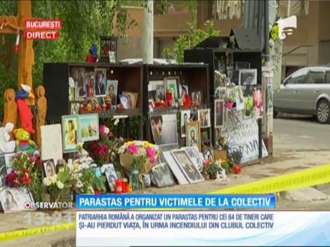 Parastas pentru victimele din clubul Colectiv