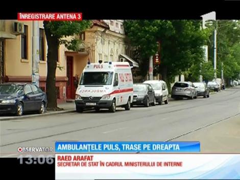 Ambulanţa privată Puls, care l-a luat pe fotbalistul Patrick Ekeng, era echipată doar pentru transportul pacienţilor