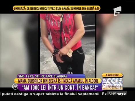 Claudia, mama surorilor din beznă! Cu sticla de bere în mână, cu țigara în gură și pe buze cu o singură dorință