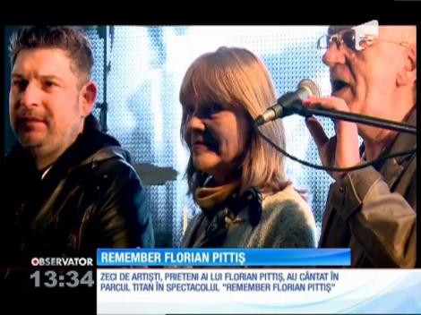 Zeci de artişti au urcat pe scenă în memoria lui Florian Pittiş