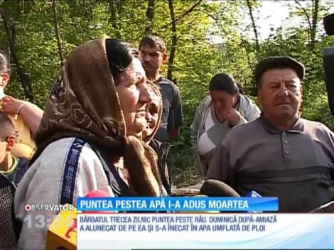 Un bărbat de 46 de ani din Călineşti, judeţul Argeş, şi-a găsit sfârşitul în pârâul din sat
