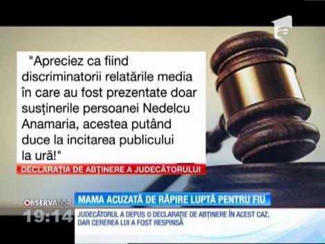 Anamaria Nedelcu speră să poată rămâne definitiv în România şi să-şi crească cei doi copii
