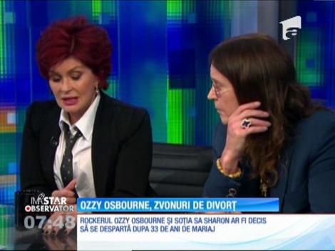 Rocker-ul Ozzy Osbourne și soţia sa au decis să divorțeze
