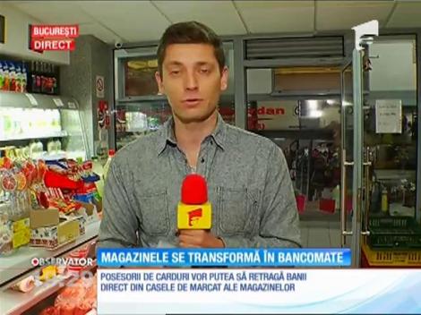 Magazinul din sat se transformă în bancomat