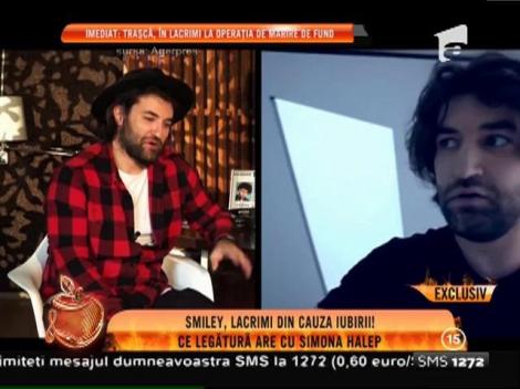 Smiley, lacrimi din cauza iubirii! Ce legături are cu Simona Halep