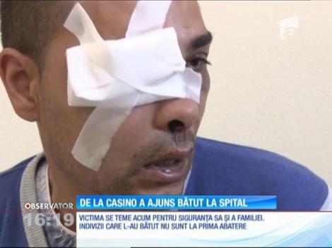 Un tânăr din Hunedoara a fost bătut într-un casino