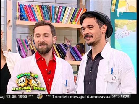 Răzvan Simion şi Dani Oţil, medici de renume din Reşiţa
