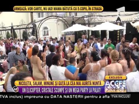 Adrian Minune, Nicoleta Luciu, Florin Salam și Nicolae Guță, invitați de onoare la cea mai aurită nuntă!