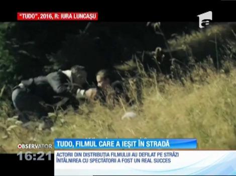 Echipa filmului "Tudo" a luat pulsul viitorilor spectatori