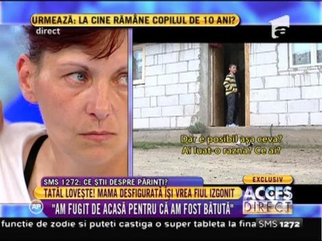 Tatăl lui Alexandru a reacţionat violent atunci când fiul lui a ajuns acasă!