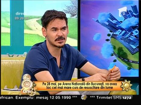 Învață să acorzi primul ajutor! Cel mai mare curs de resuscitare din lume va avea loc pe Arena Naţională