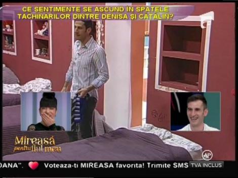 Denisa: "Fata pe care o doreşte Cătălin trebuie să îl şi placă pentru a fi caldă cu el!"
