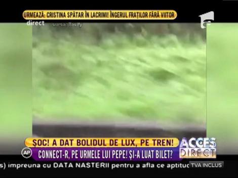 A ajuns la fundul sacului? Connect-R a urcat în tramvai fără bilet