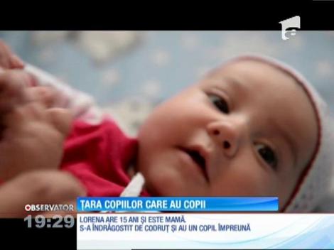 România, țara copiilor care au copii