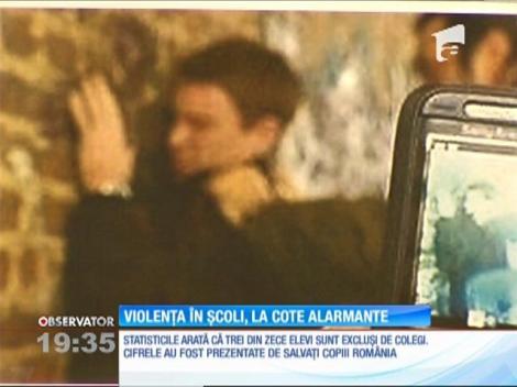 Violența în școlile din România, la cote alarmante