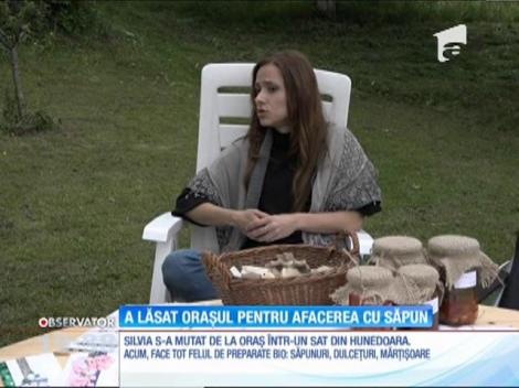 A lăsat orașul pentru o afacere cu săpunuri naturale