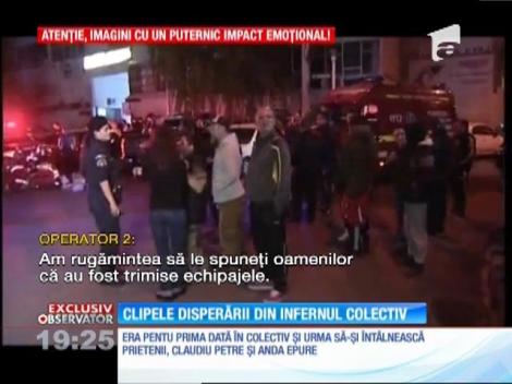 Clipele disperării din infernul Colectiv