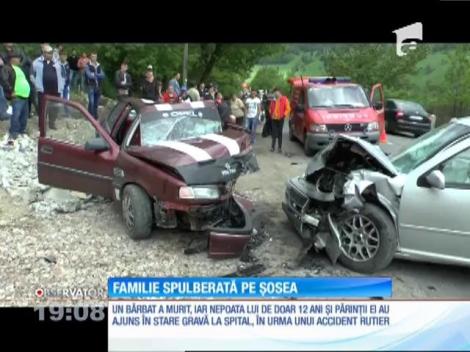Șocant! Familie spulberată pe șosea