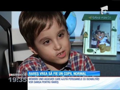 Rareș are şansa să spere la un viitor mai bun, alături de echipa de la "Bravo, România!"