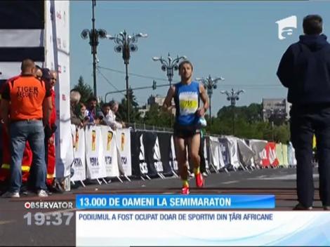 13 mii de oameni, la a cincea ediţie a Semimaratonului Internaţional Bucureşti