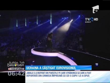 Ucraiana a câștigat Eurovisionul